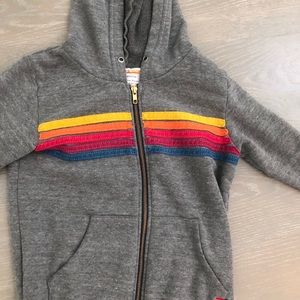 Size 12 girls Aviator Nation sweatshirt